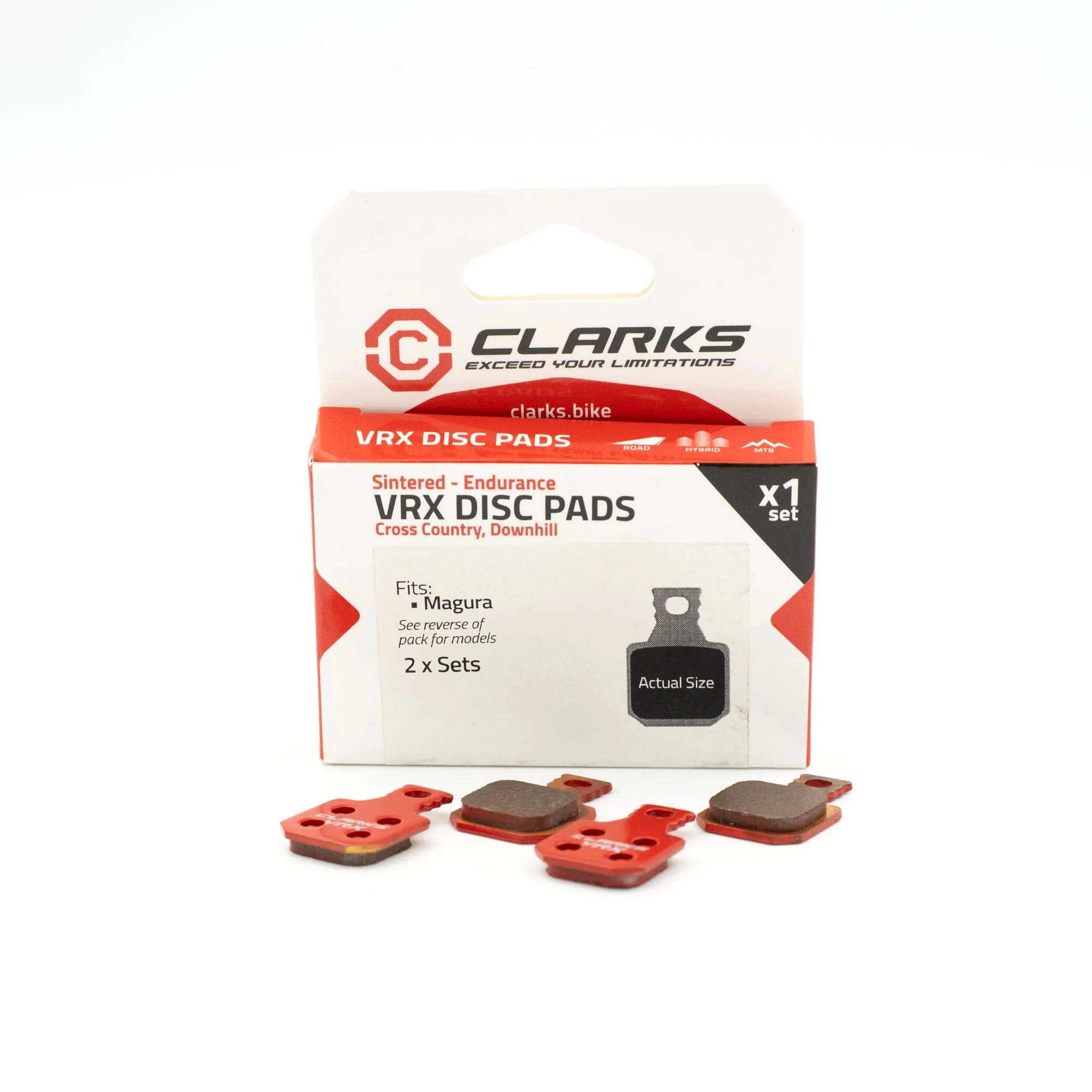 Plaquettes Métalliques CLARKS Magura MT5 MT7 MT Trail