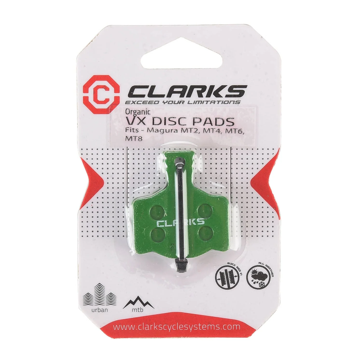 Plaquettes Organiques CLARKS Magura MT2 MT4 MT6 MT8 - Image 2
