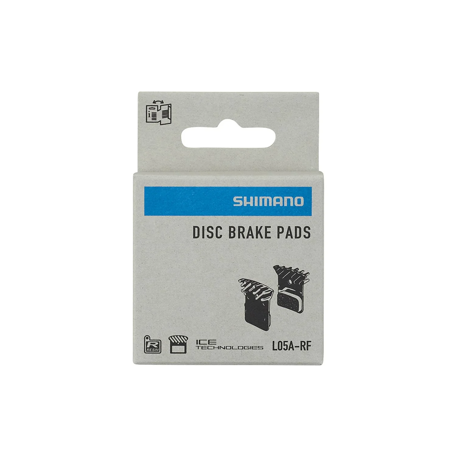 Plaquettes Organiques SHIMANO L05A-RF Dura-Ace/Ultegra/105/Tiagra/GRX/Metrea - Image 3