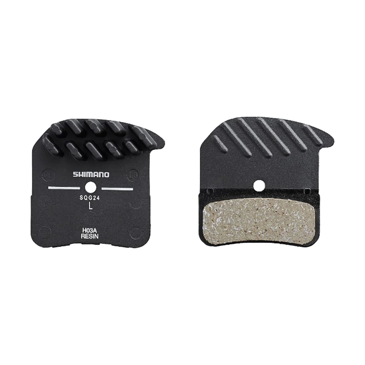 Plaquettes Organiques Ventilées SHIMANO H03A 4 Pistons SAINT / XT 8020 / ZEE - Image 2