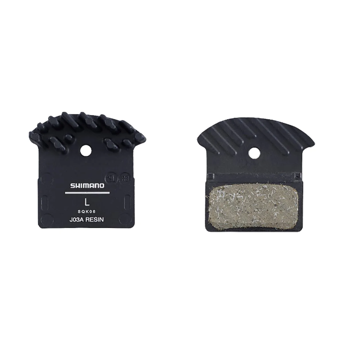 Plaquettes Organiques Ventilées SHIMANO J03A 2 Pistons XTR / XT / SLX / DEORE - Image 2