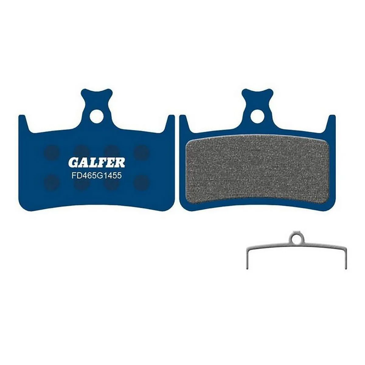 Plaquettes Semi-Métalliques GALFER ROAD Hope E4 / RX4