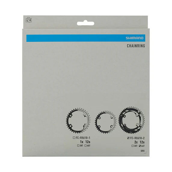 Plateau Extérieur 12V SHIMANO GRX RX610 110mm - Image 2
