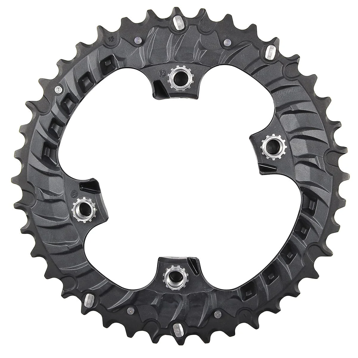 Plateau Extérieur SHIMANO XT M8000 11V Triple 4 Trous 96mm - Image 2