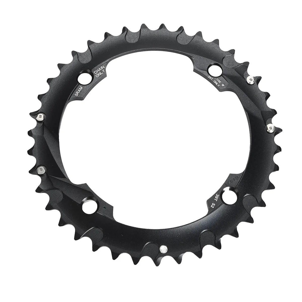 Plateau Extérieur SRAM MTB 120BCD S2 10V  4 Trous 120mm - Image 2