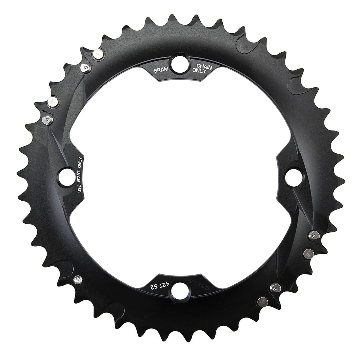 Plateau Extérieur SRAM S2 10V 4 Trous 120mm - Image 2
