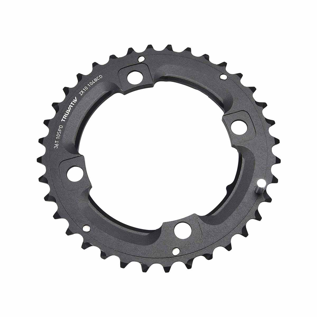 Plateau Extérieur SRAM/TRUVATIV 10V 4 Trous 104mm 36 Dts L-PIN Alu Noir