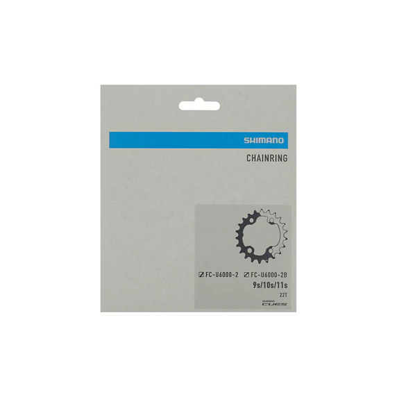Plateau Intérieur 9/10/11V SHIMANO CUES FC-U6000-2/FC-U6000-2B PCD 64mm - Image 2
