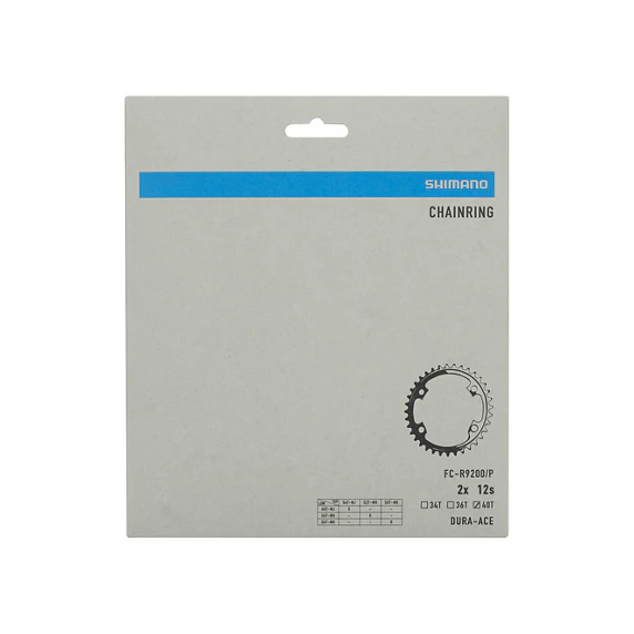 Plateau Intérieur 12V SHIMANO DURA ACE R9200 110mm - Image 4