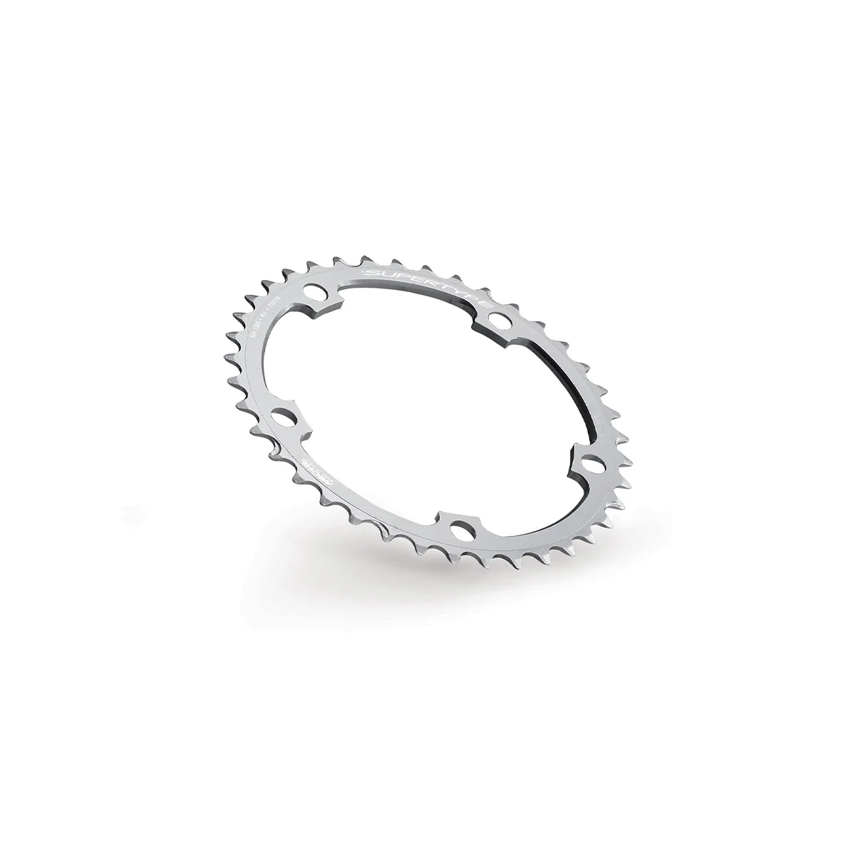 Plateau Intérieur 9/10V MICHE SUPERTYPExDOUBLE BCD 135mm Argent