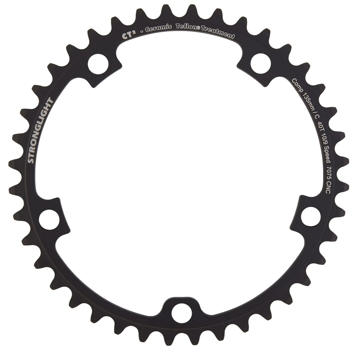 Plateau Intérieur 9/10V STRONGLIGHT CT² Campagnolo Type C 135mm