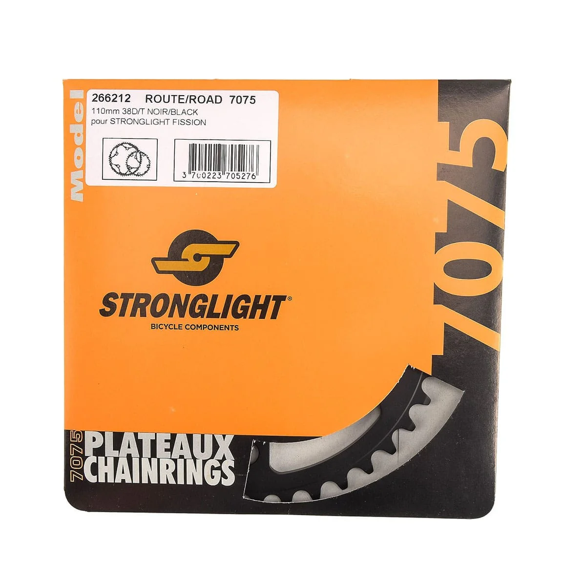 Plateau Intermédiaire 9/10V STRONGLIGHT ALU 7075 Type S 110mm - Image 3