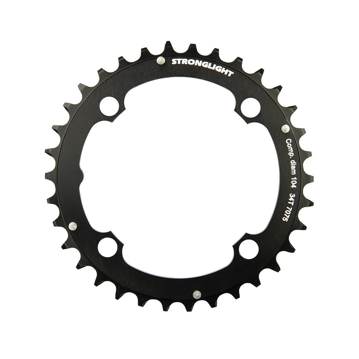 Plateau Intermédiaire STRONGLIGHT ALU 7075 9V 4 Trous 104mm