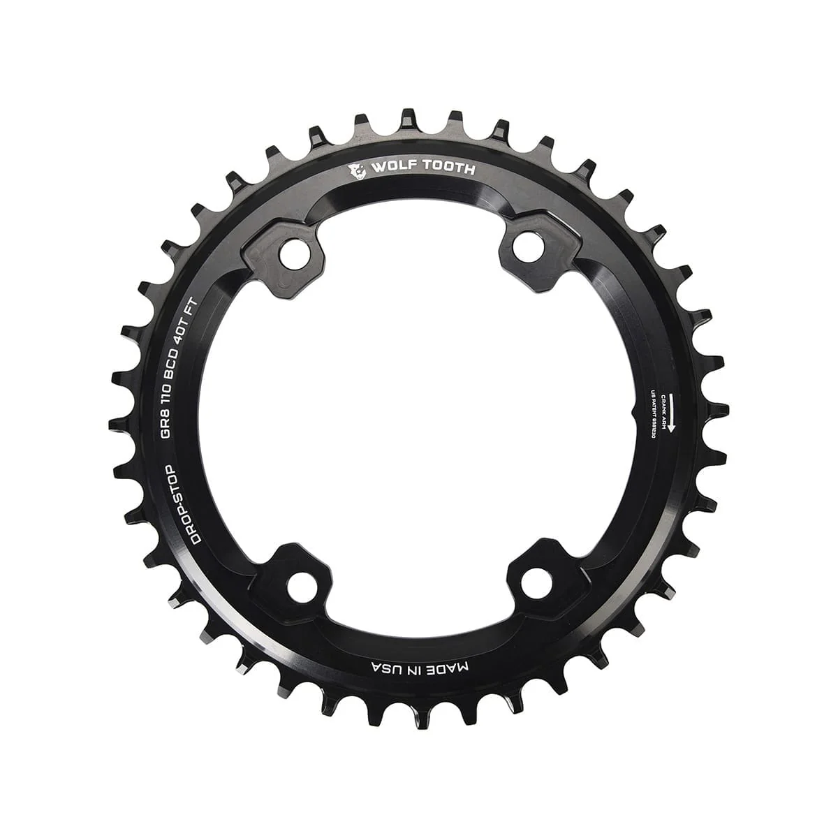 Plateau Mono 11V WOLF TOOTH Shimano GRX RX810/RX600 110mm - Image 3