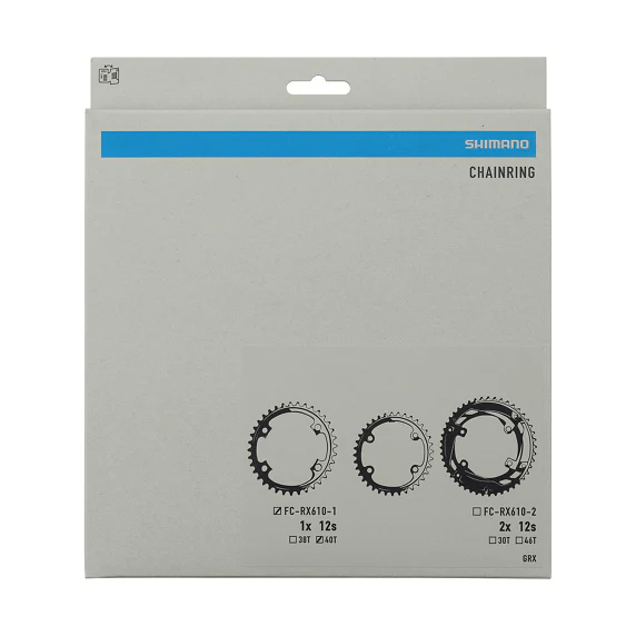 Plateau Mono 12V SHIMANO GRX RX610 110mm - Image 4