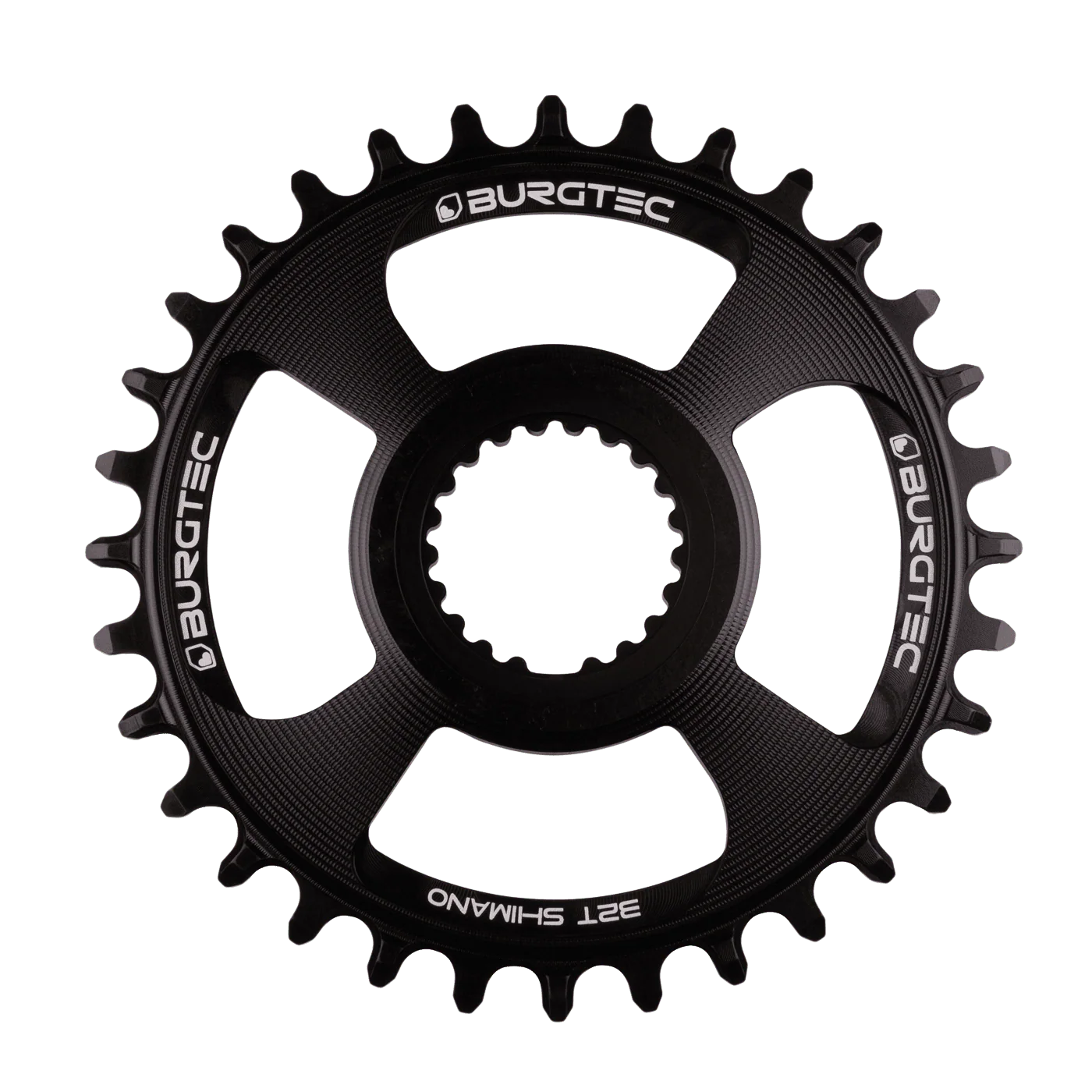 Plateau Mono BURGTEC THICK THIN 12V Shimano Direct Mount Noir