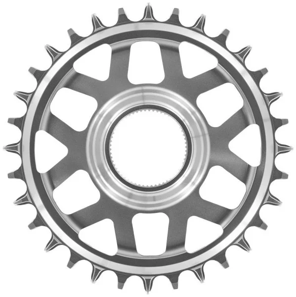Plateau Mono E-THIRTEEN HELIX RACE E-SPEC 11/12V Direct Mount Fazua Ride 60 Argent - Image 2