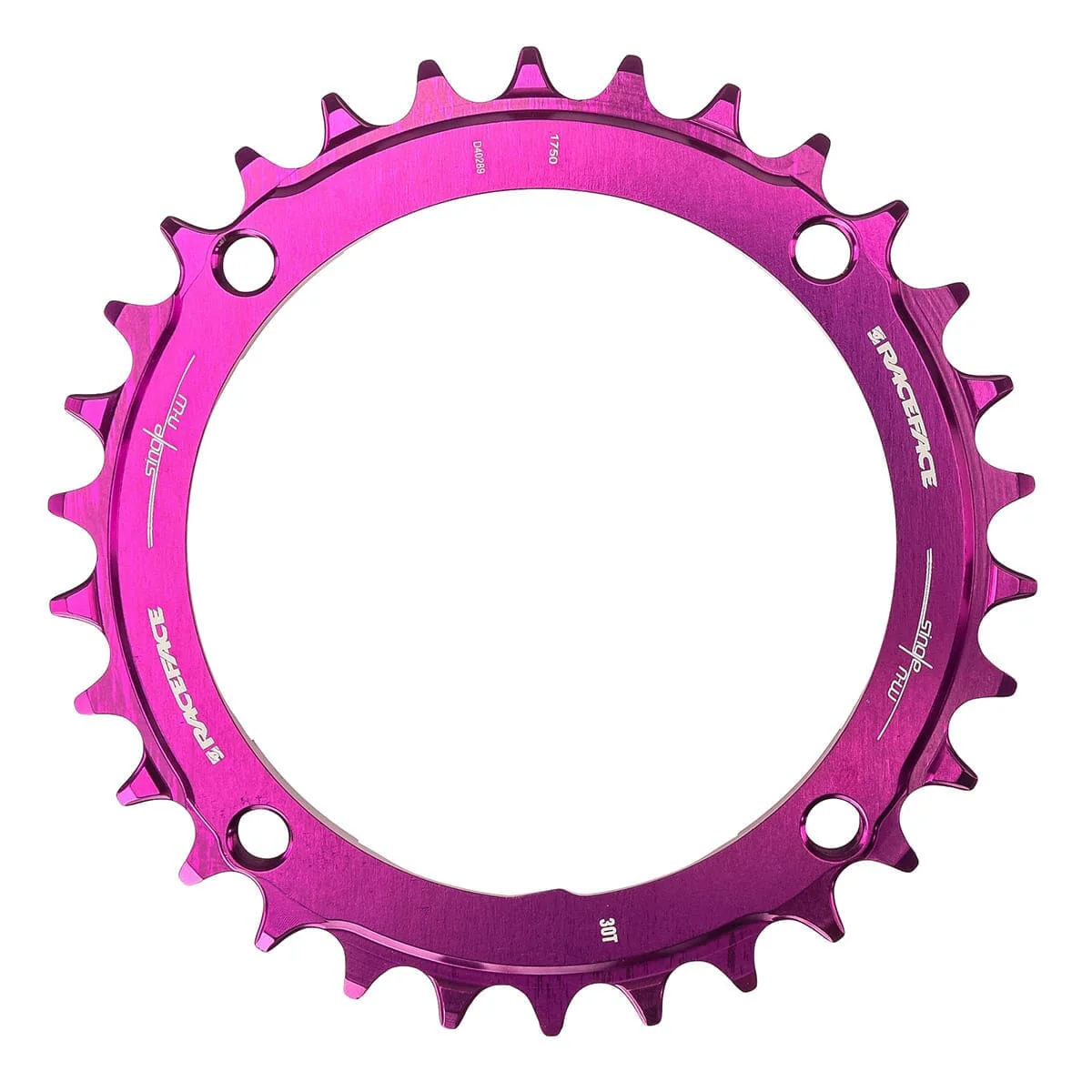 Plateau Mono RACE FACE NARROW WIDE 9/10/11/12V 4 Trous 104mm Violet - Image 2