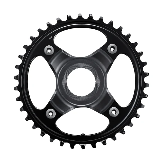 Plateau Mono E-Bike SHIMANO SM-CRE80-B 10/11V Ligne de chaine 55mm