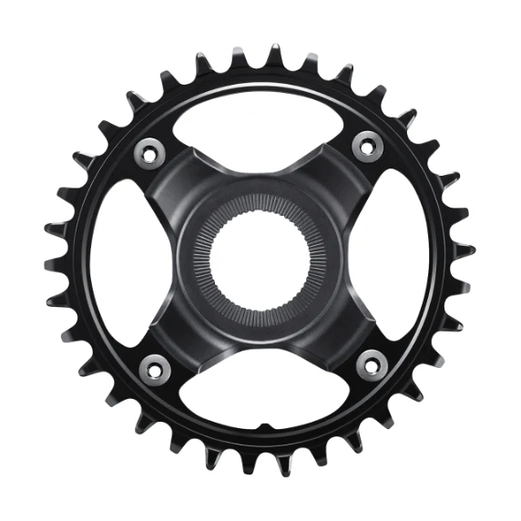 Plateau Mono E-Bike SHIMANO SM-CRE80-12-B 12V Ligne de chaine 55mm