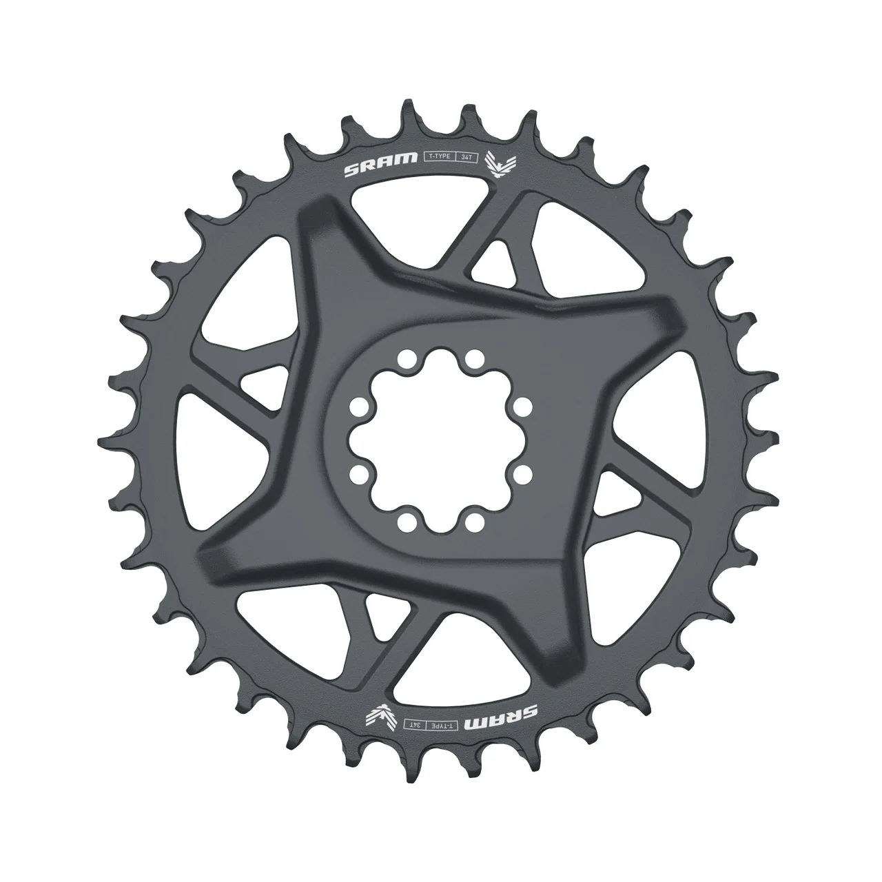 Plateau Mono SRAM GX T-Type EAGLE BOOST 12V DM Offset 3mm Gris