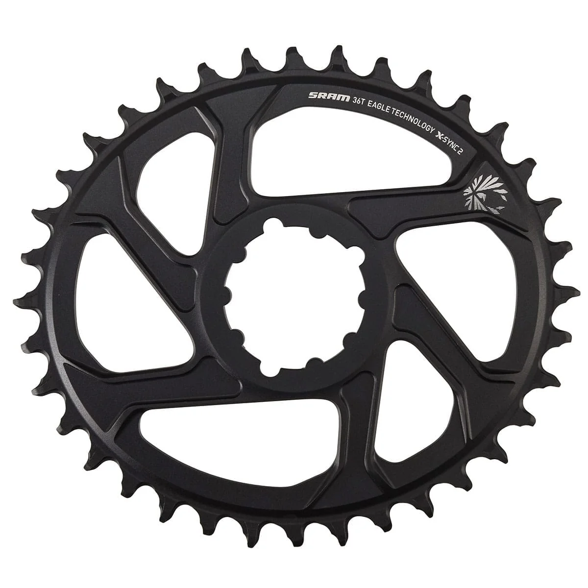 Plateau Mono SRAM EAGLE OVAL X-SYNC2 BOOST 11/12V Direct Mount Offset 3mm Alu Noir