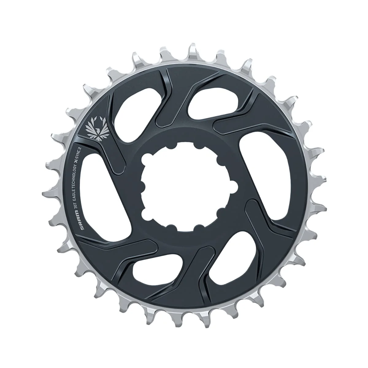 Plateau Mono SRAM EAGLE X-SYNC 2 BOOST 11/12V Direct Mount Offset 3mm Lunargrey