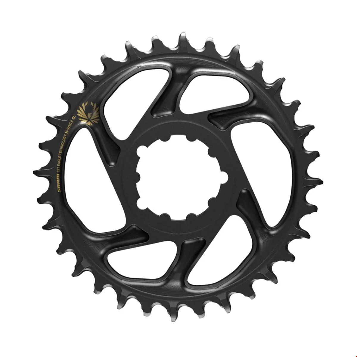 Plateau Mono SRAM EAGLE X-SYNC 2 SL BOOST 12V Direct Mount Offset 3mm Noir/Or