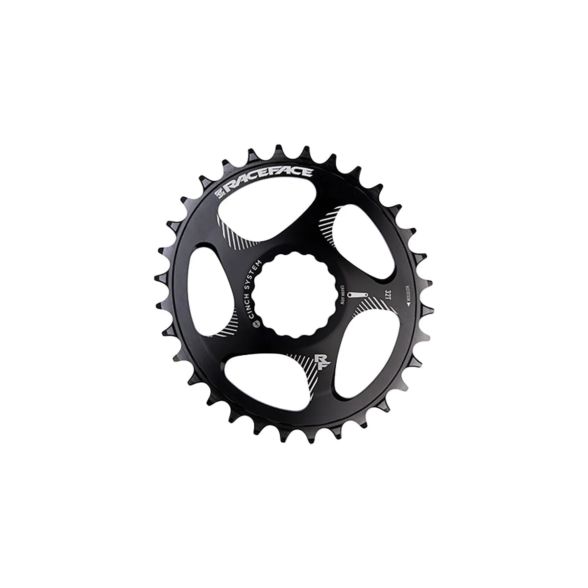 Plateau Mono RACE FACE OVAL NARROW WIDE 10/11/12V Cinch Direct Mount Noir