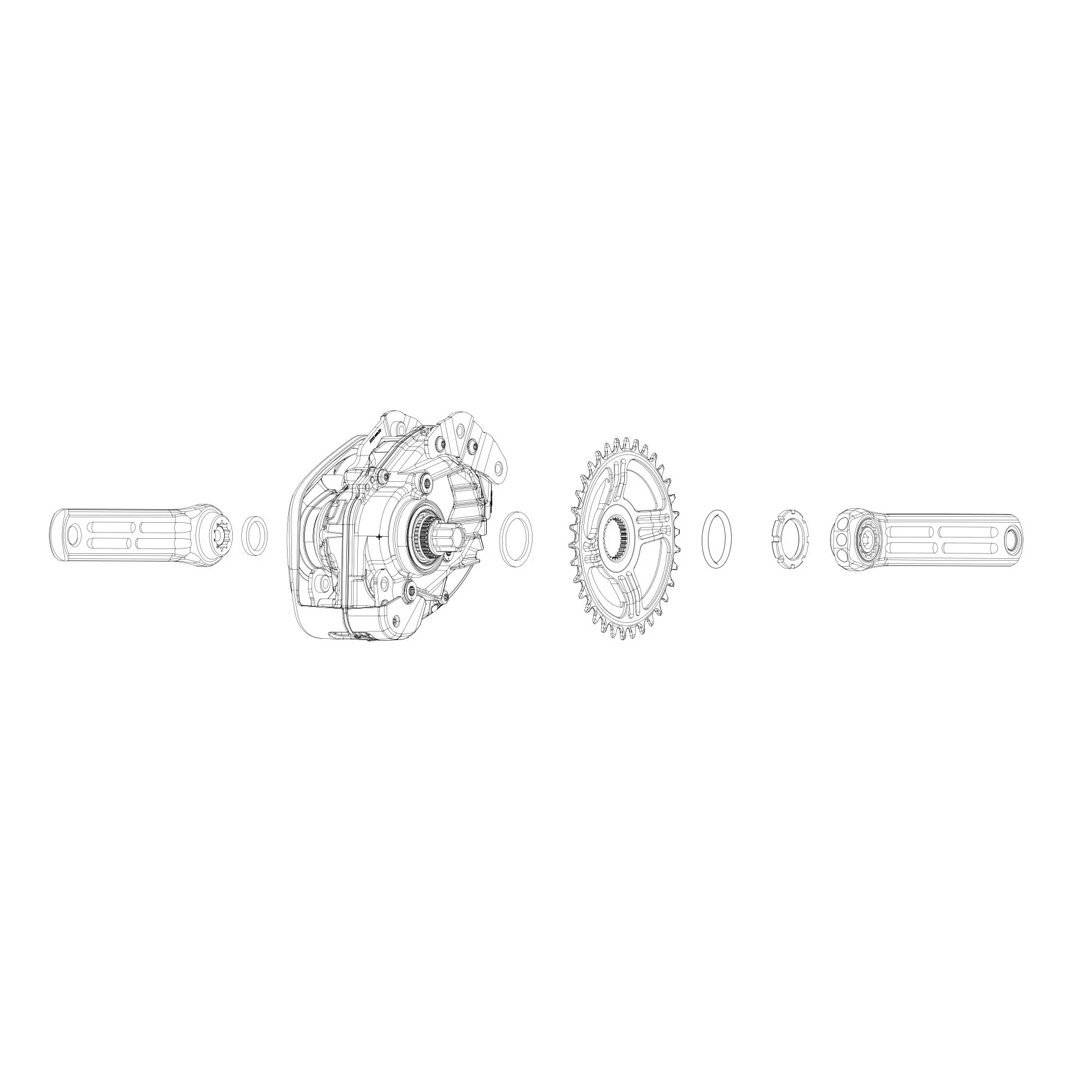 Plateau Mono ROTOR E-MTB BOSCH Direct Mount - Image 2