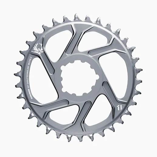 Plateau Mono SRAM X-SYNC 2 EAGLE 12V Direct Mount Offset 6mm Gris