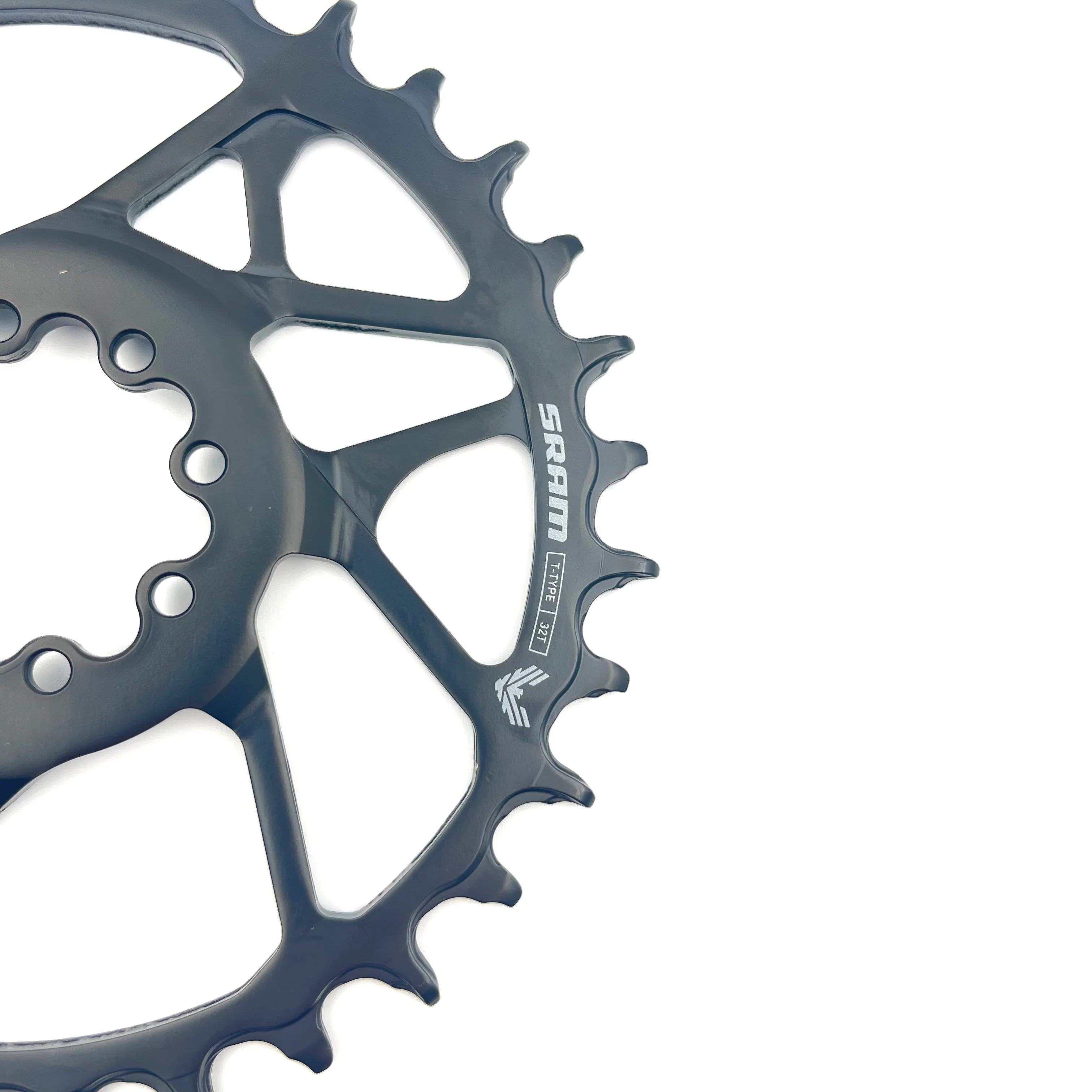 Plateau Mono SRAM S1000 T-TYPE EAGLE BOOST 12V Acier Direct Mount Offset 3mm Noir - Image 4