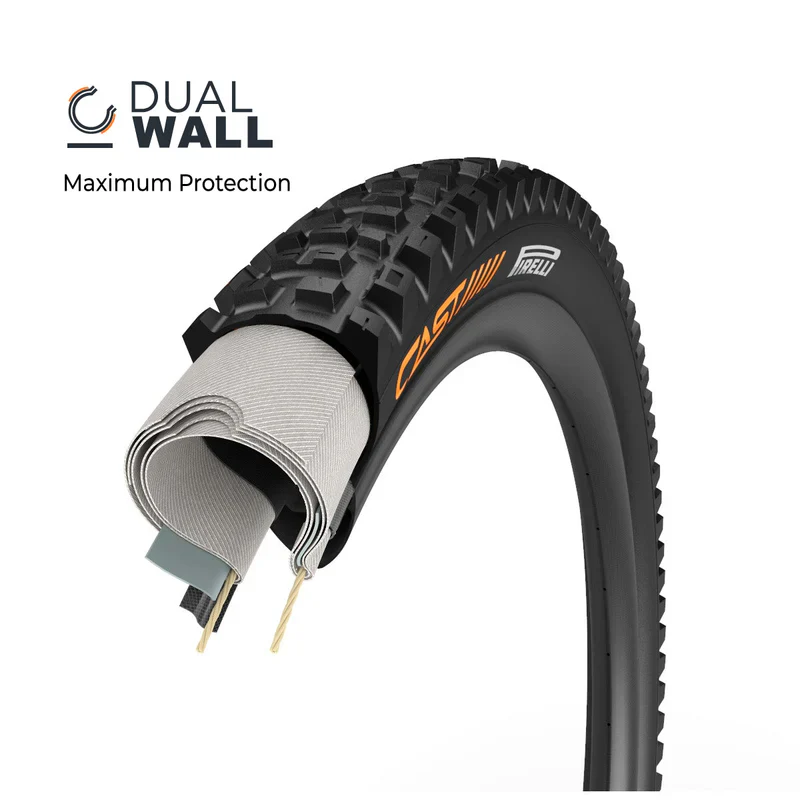 Pneu CAST PIRELLI ANTAGONIST 29x2.40 DualWall Smart Evo DH Tubeless Ready - Image 6