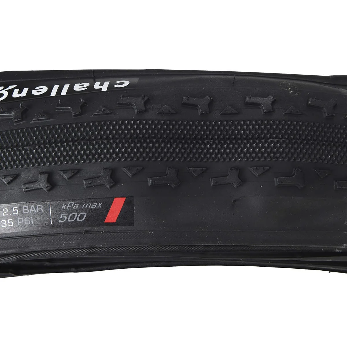 Pneu CHALLENGE CHICANE 700x33c Tubeless Ready Noir - Image 3