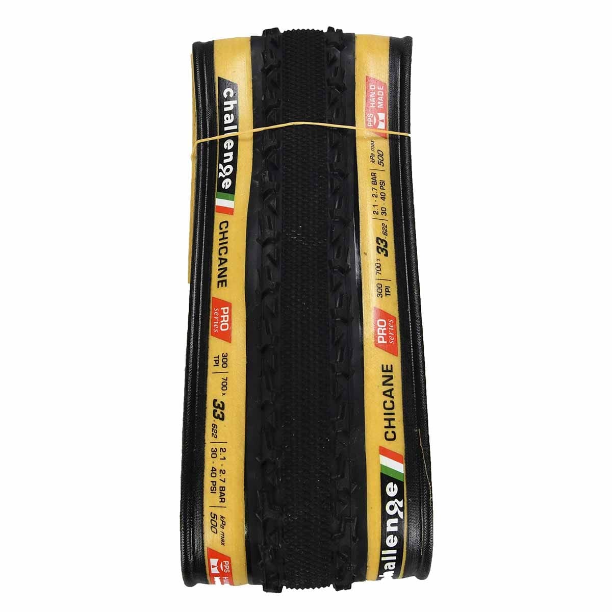 Pneu CHALLENGE OPEN CHICANE 700x33c TubeType Beige - Image 2