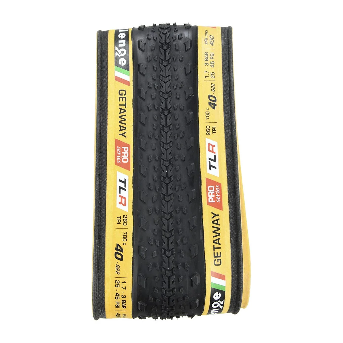 Pneu CHALLENGE OPEN GETAWAY 700x40c Tubeless Ready Beige - Image 2