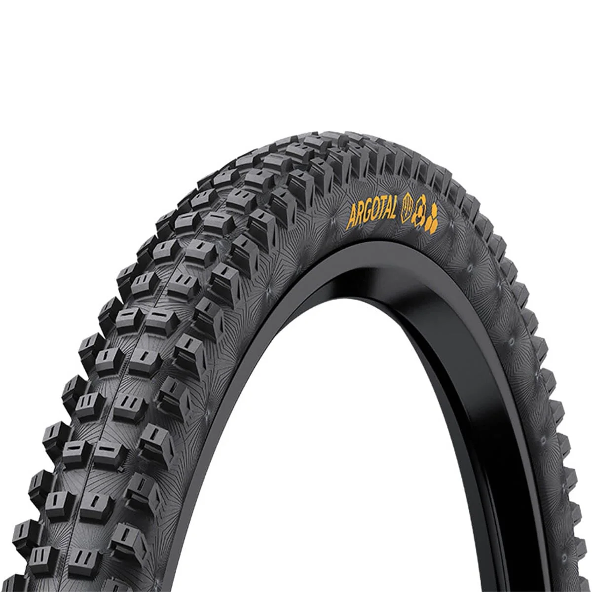 Pneu CONTINENTAL ARGOTAL Downhill Supersoft 27.5x2.40 Tubeless Ready Souple Noir