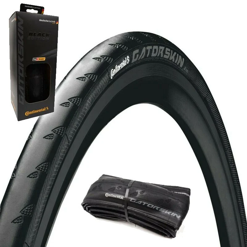 Pneu CONTINENTAL GATORSKIN 700c TubeType Full Black - Image 2
