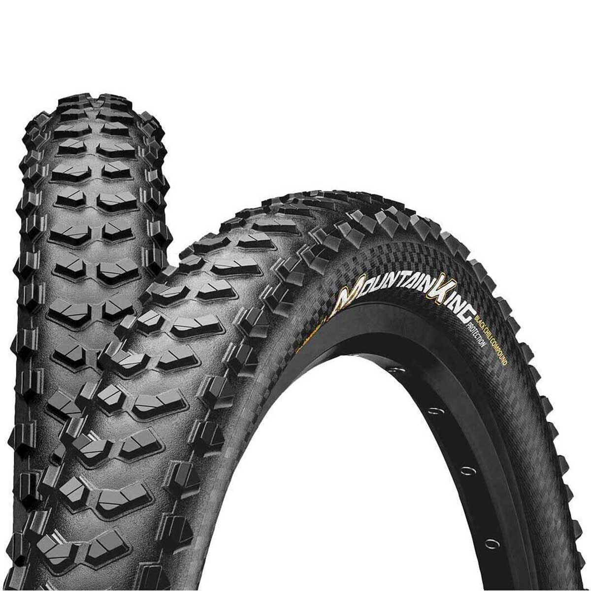 Pneu CONTINENTAL MOUNTAIN KING 27.5x2.60 ProTection Tubeless Ready Souple Noir