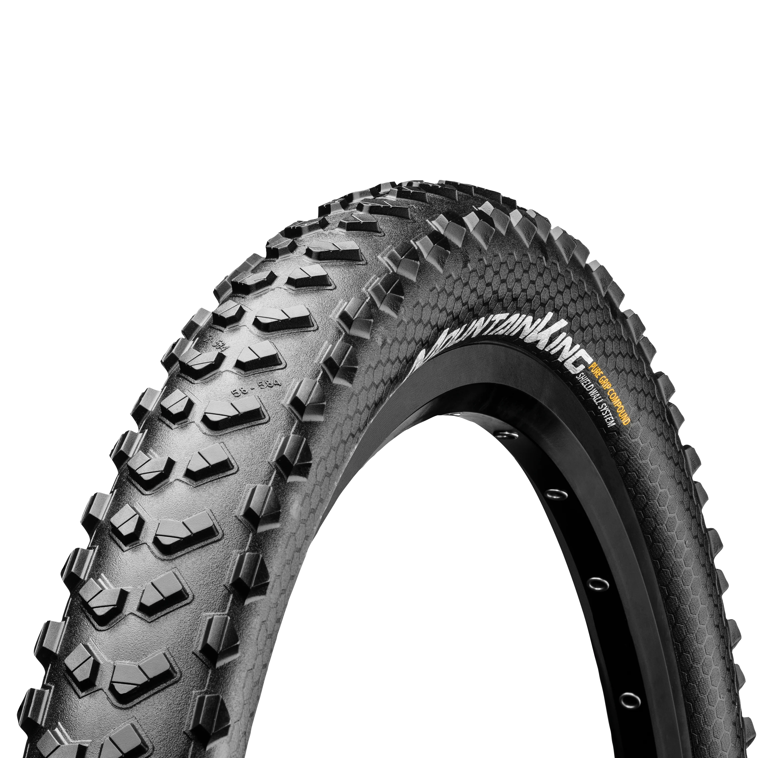 Pneu CONTINENTAL MOUNTAIN KING 29x2.30 ShieldWall Tubeless Ready Souple Noir