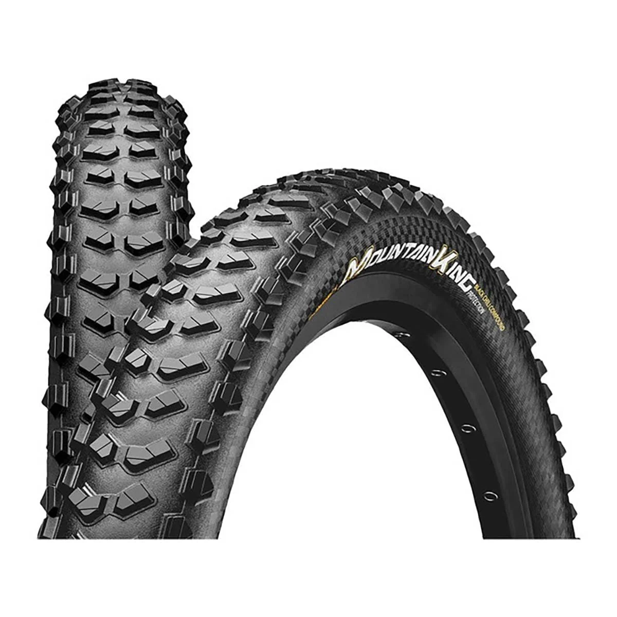 Pneu CONTINENTAL MOUNTAIN KING 29x2.30 ShieldWall Tubeless Ready Souple Noir - Image 2