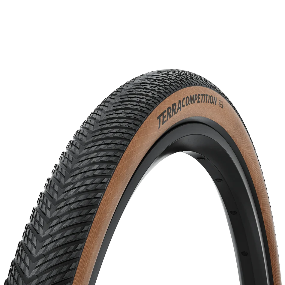Pneu CONTINENTAL TERRA COMPETITION TRAIL GRIP 700x35c Tubeless Ready Marron