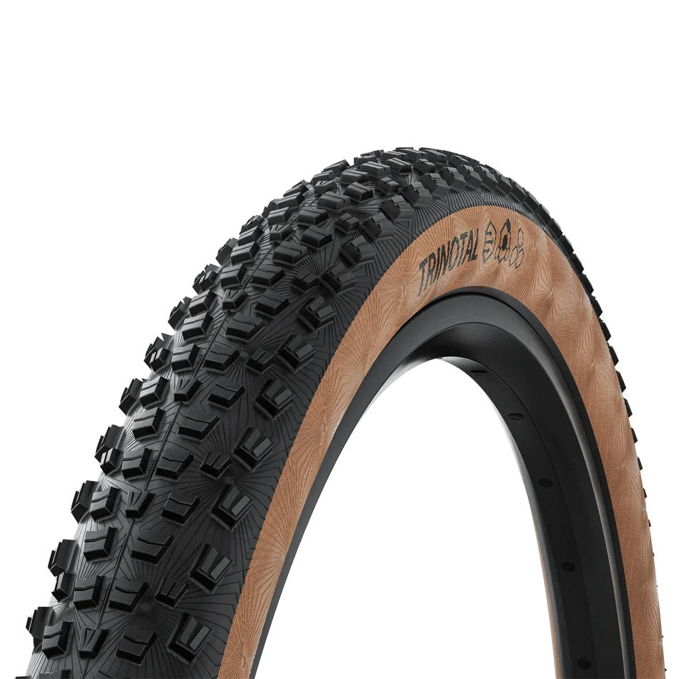 Pneu CONTINENTAL TRINOTAL Trail Rapid 29x2.40 Tubeless Ready Souple Marron