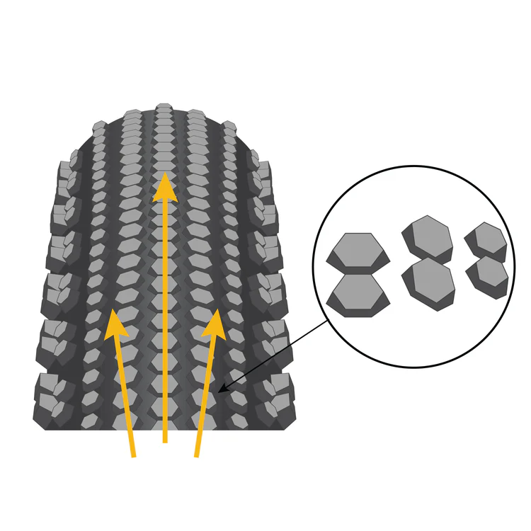 Pneu ENVE HEX 700x52c Tubeless Ready Noir - Image 4