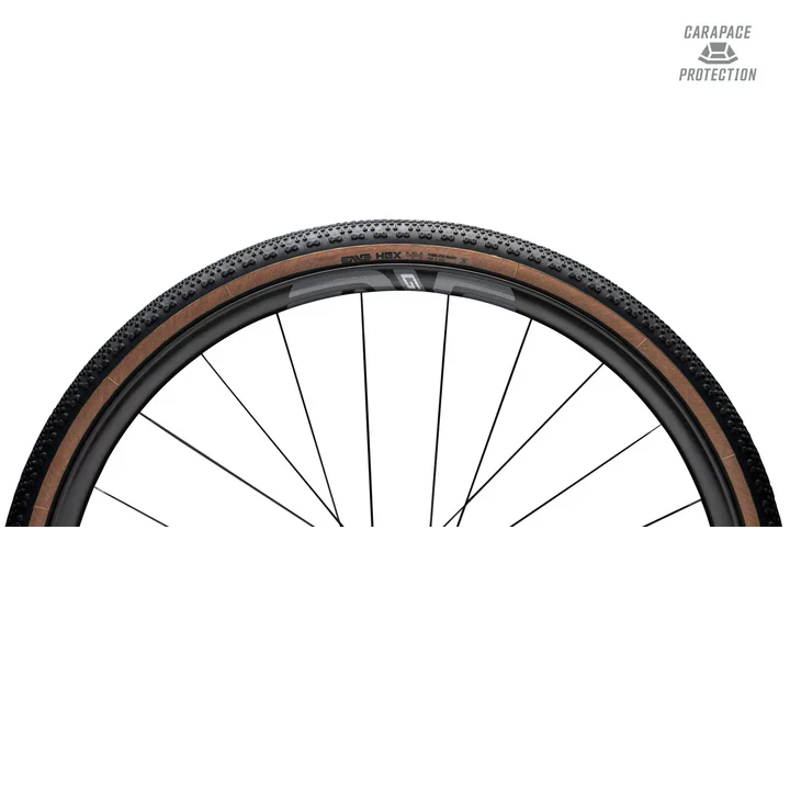 Pneu ENVE HEX CARAPACE 700x40c Tubeless Ready Beige - Image 3