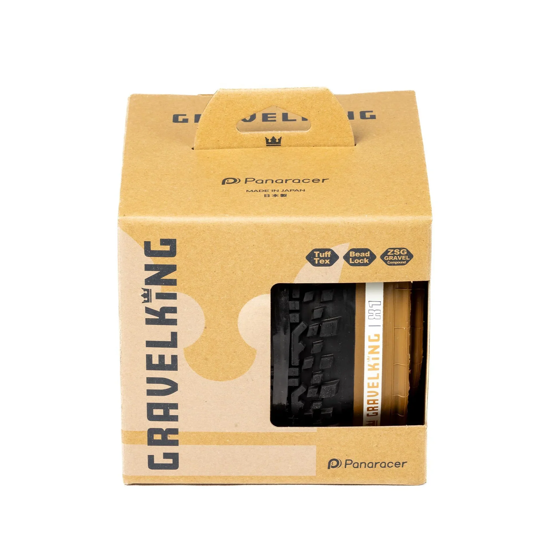 Pneu PANARACER GRAVELKING SEMISLICK TLR 700x40c Tubeless Ready Beige - Image 4