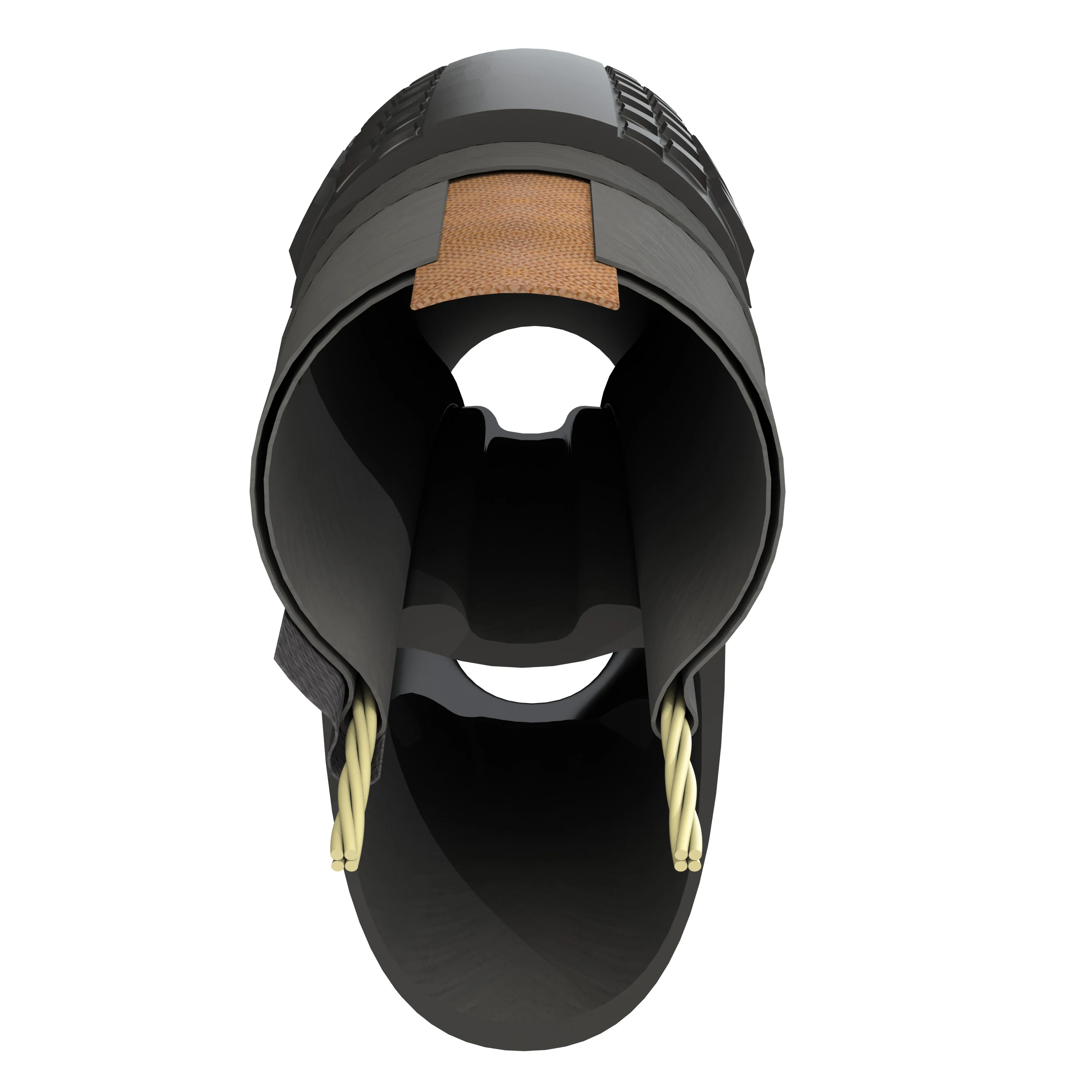 Pneu HUTCHINSON CARACAL ALLROAD 700x35 Tubeless Ready Beige - Image 4