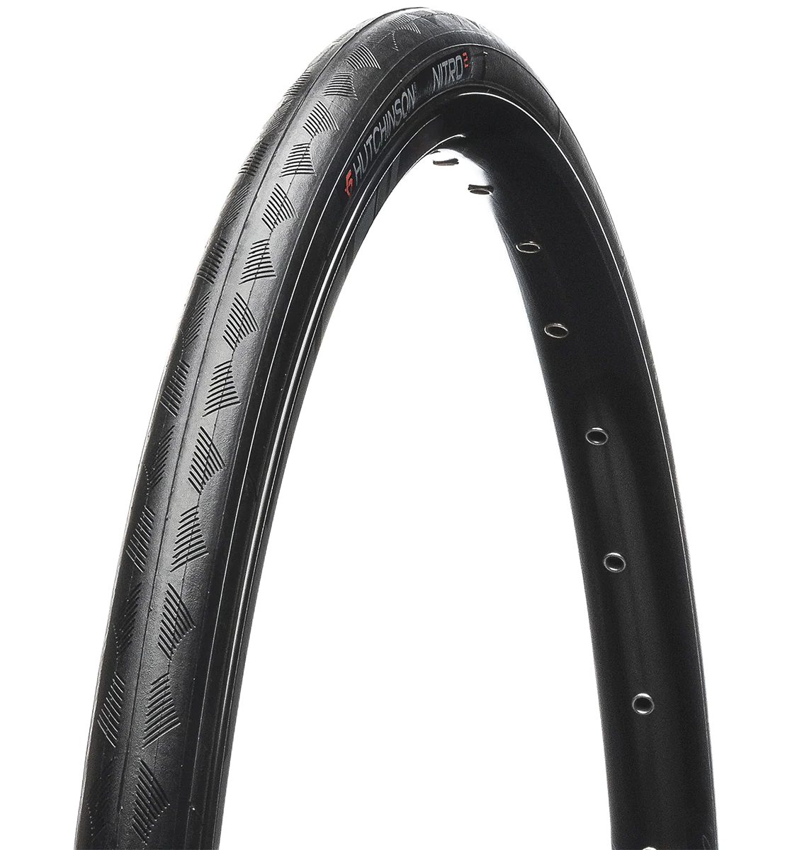 Pneu HUTCHINSON NITRO 2 700c Tubetype Noir