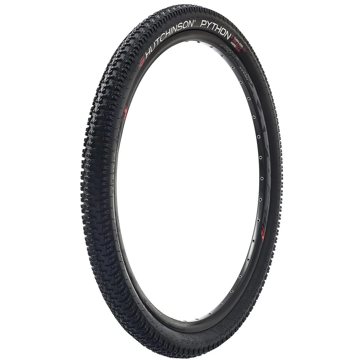 Pneu HUTCHINSON PYTHON 2 29x2.25 Hardskin Race Ripost XC Tubeless Ready Souple Noir - Image 3