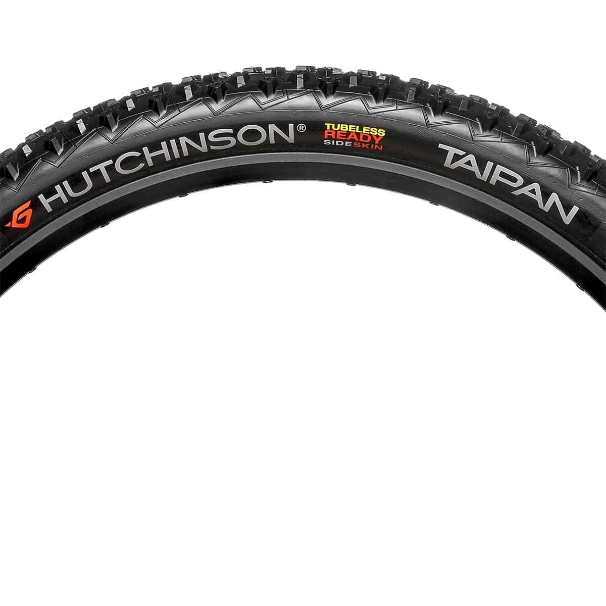 Pneu HUTCHINSON TAIPAN 27.5x2.30 Sideskin Bi-Compound Tubeless Ready Souple Noir - Image 2